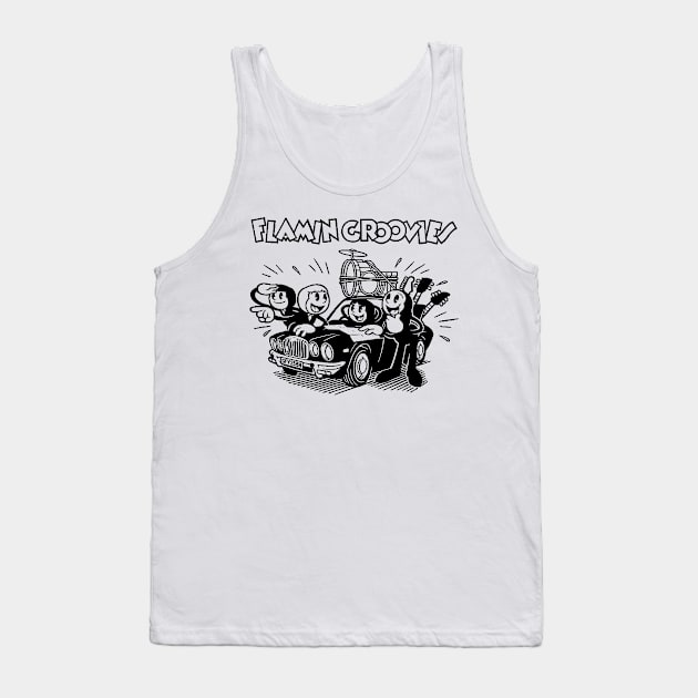 Flamin Groovies Tank Top by CosmicAngerDesign